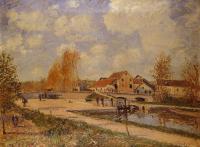Sisley, Alfred - The Bourgogne Lock at Moret, Spring